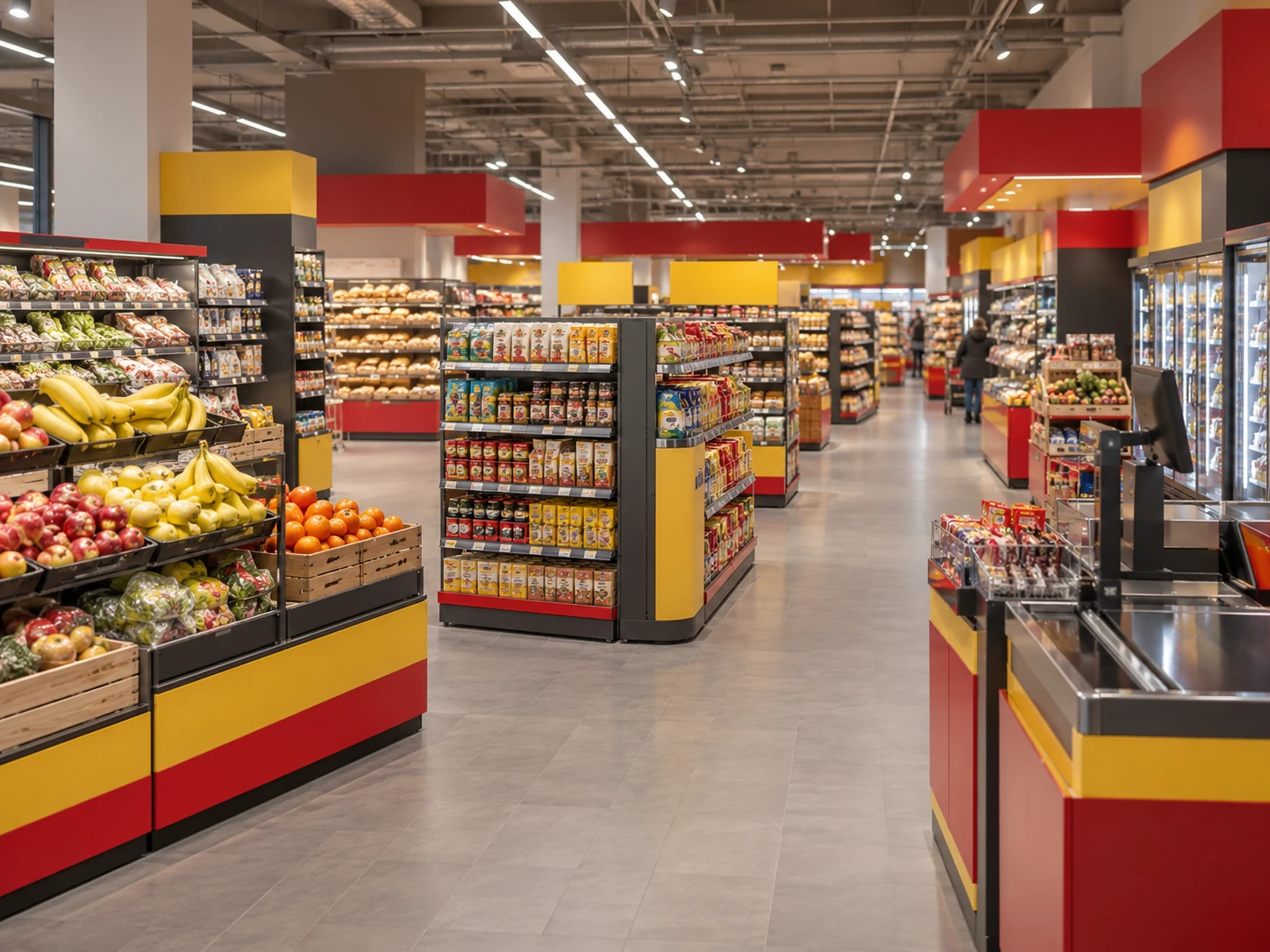 Standardisiertes Store-Konzept eines Retail Rollouts in Deutschland